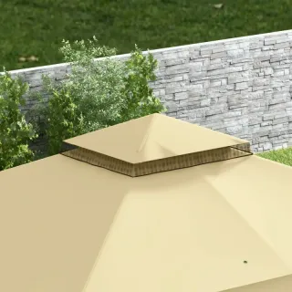 Cenador de Jardín 370x300x275 cm