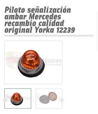Luz piloto Mercedes original