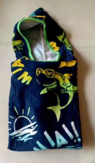 Poncho Toalla OLAIAN Niño/Niña 10-12 Años