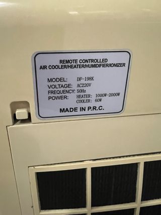 Climatizador Evaporativo NOCCUR Beige