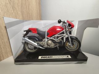 Miniatura Moto Ducati Monster 1:12 NewRay