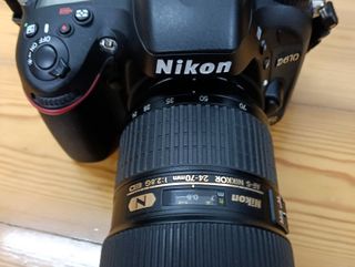 Nikon D610 + Objetivo Nikkor 24-70mm f/2.8