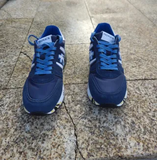 Tênis Premiata Azul e Branco