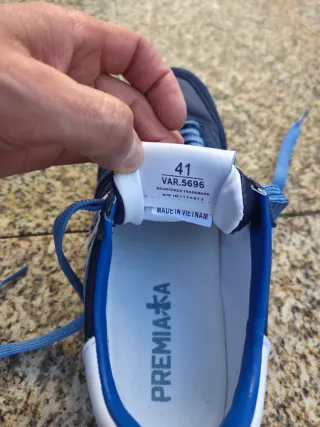 Tênis Premiata Azul e Branco