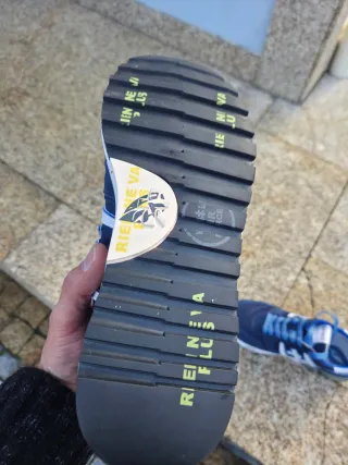 Tênis Premiata Azul e Branco