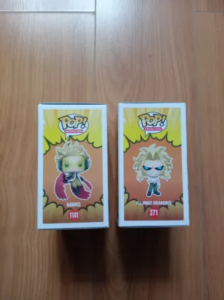 Funko Pop My Hero Academia Hawks y All Might