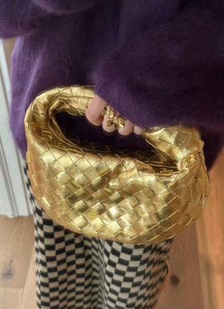 Bolsa Bottega Veneta Jodie Oro