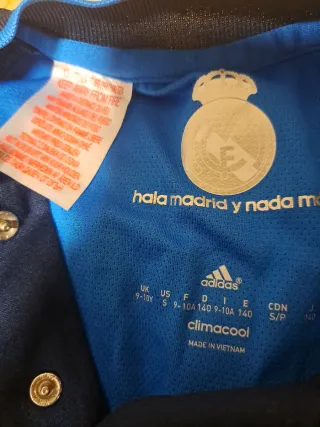 Camiseta Real Madrid Ronaldo 7 Adidas Azul (Niño)