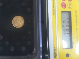 Moneda Isabel II 1862 Oro