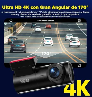 Dashcam 4K Ultra HD