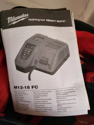 Lote Herramientas Milwaukee (Batería, Taladro, Amo