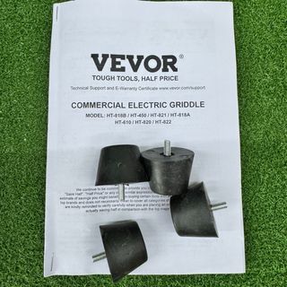 Plancha Eléctrica VEVOR 2000W Inox