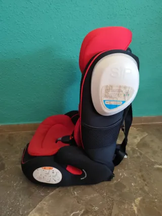 Silla coche Baby Auto roja y negra
