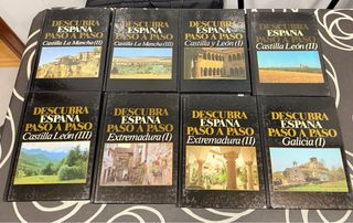 Colección 33 libros “Descubra España paso a paso”