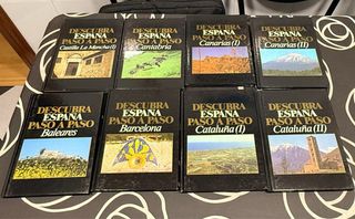 Colección 33 libros “Descubra España paso a paso”