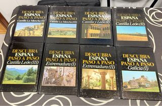 Colección 33 libros “Descubra España paso a paso”
