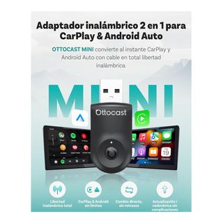 Ottocast Mini Flow Adaptador CarPlay Inalámbrico