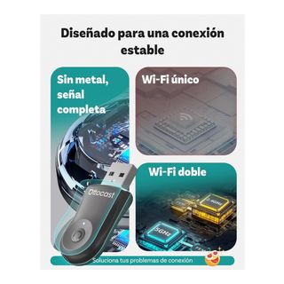 Ottocast Mini Flow Adaptador CarPlay Inalámbrico