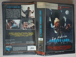 VHS La Furia del Hombre Lobo (Terror)