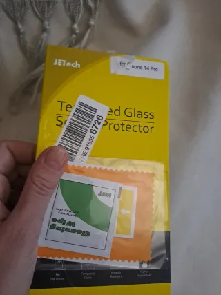 2 Protectores Pantalla JETech iPhone 14 Pro