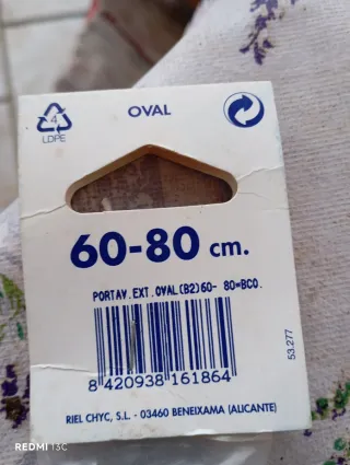 Porta visillos extensibles 60-80cm