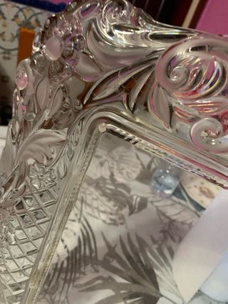 Marco de fotos antiguo con cristale40x30