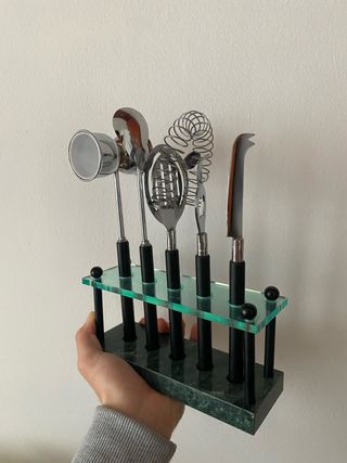 Kit Coctelería Marbre y Cristal