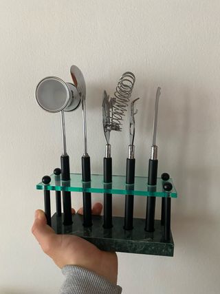 Kit Coctelería Marbre y Cristal