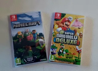 Juegos Minecraft Minecraft y Super Mario Bros