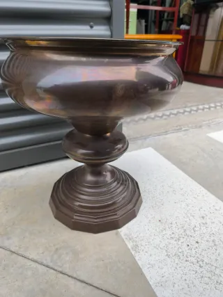 Brasero de latón antiguo