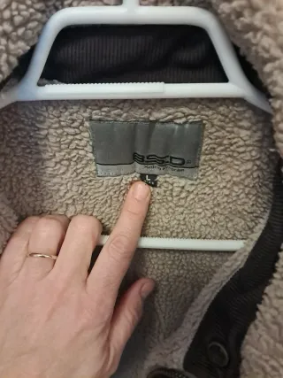 Cazadora Pana Borreguito Estilo Vaquero Marrón