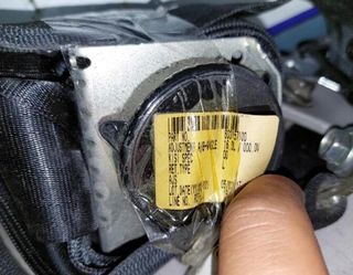 Cinturón seguridad del izq mazda 603157100 3 92891