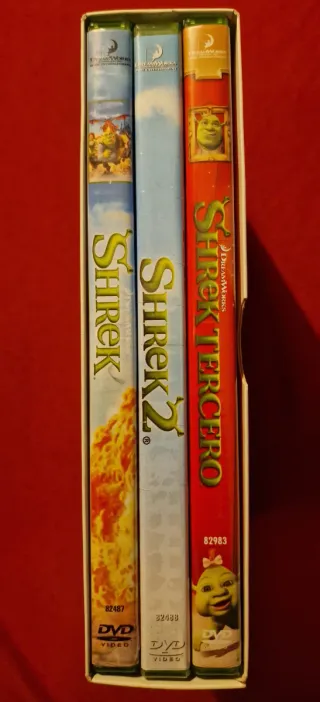 Shrek Trilogía Edición Coleccionistas DVD