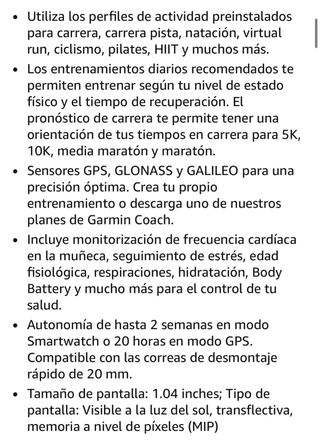 Reloj Garmin Forerunner 55 Turquesa