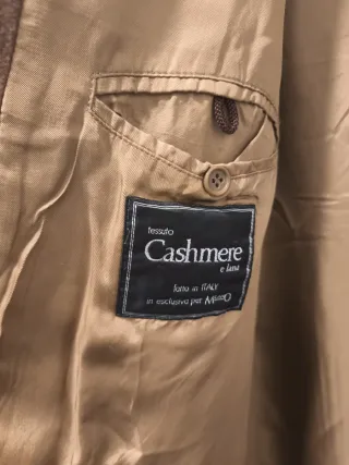 Abrigo vintage de cachemire