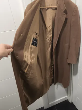 Abrigo vintage de cachemire