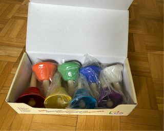 Campanas musicales de colores