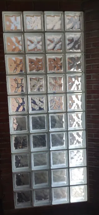 85 piezas de Pavés de Vidrio
