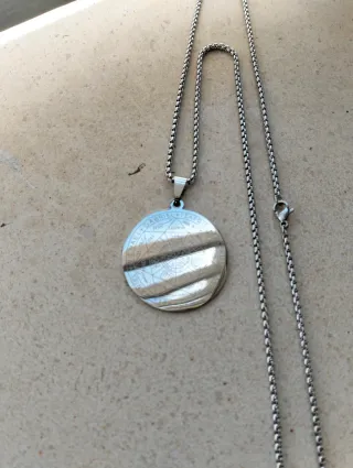 Colgante Amuleto 7 Arcángeles Cadena