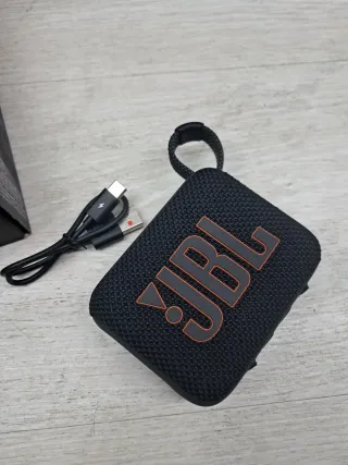 Altavoz JBL GO4 Bluetooth USB-C IP67 Negro/Naranja
