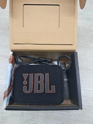 Altavoz JBL GO4 Bluetooth USB-C IP67 Negro/Naranja