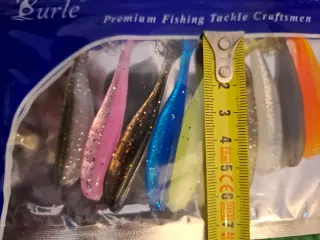 10 poppers pesca con anzuelos plomo