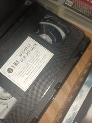 Pack 5 Películas VHS Acción/Suspense