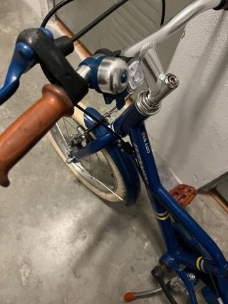 Bici Decathlon Retro Azul