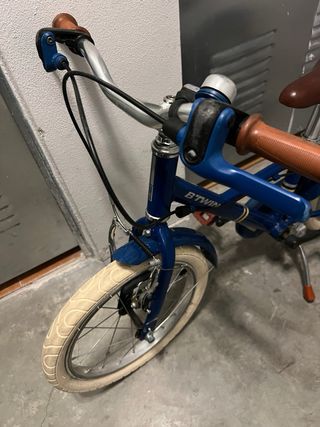 Bici Decathlon Retro Azul