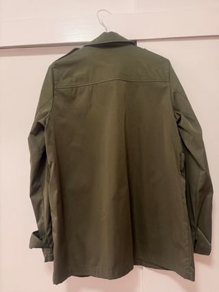Gabardina Zara verde militar