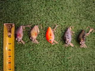 5 señuelos pesca artificiales