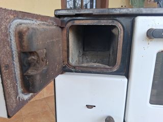 Cocina de leña económica