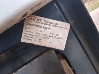 Cocina de leña económica