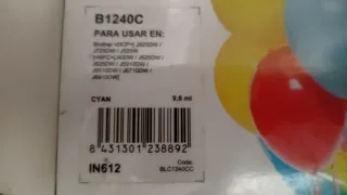 Tinta Brother Cyan, Magenta, Yellow, Black